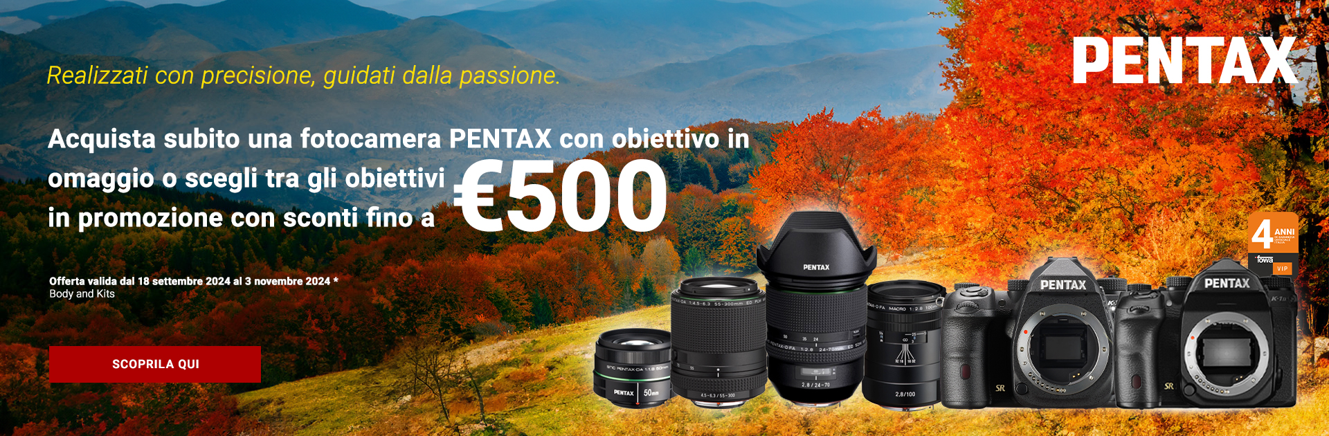 INSTANT CASHBACK PENTAX